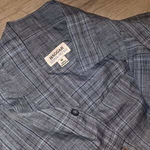 Haggar Gray Plaid Men's Blazer